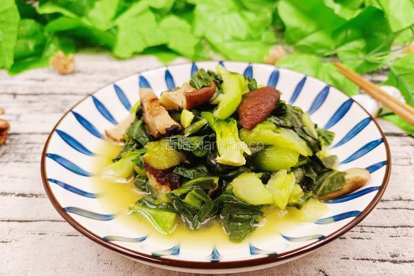 蚝油香菇青菜的做法图解8