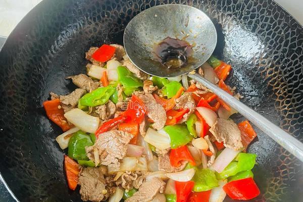 小炒黄牛肉的做法图解6