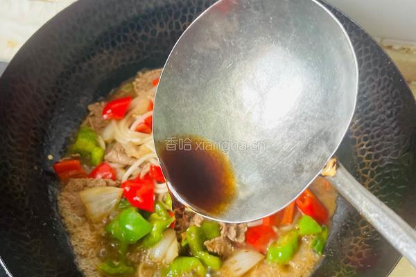 小炒黄牛肉的做法图解9