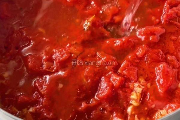 番茄肥牛虾滑面的做法图解5