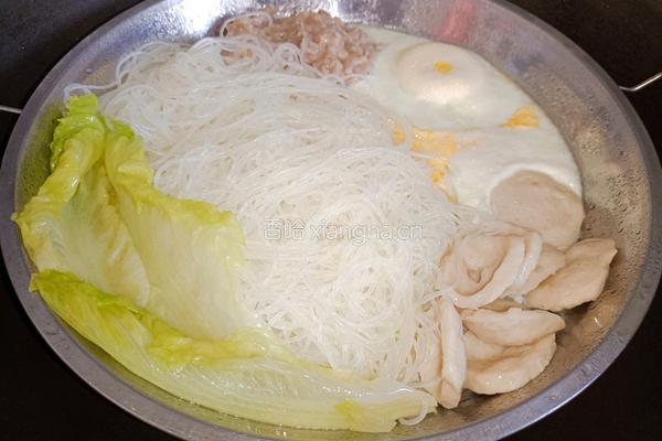 肉末鸡蛋蒸米粉的做法图解5