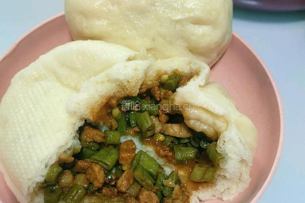 豇豆猪肉大包子的做法图解8