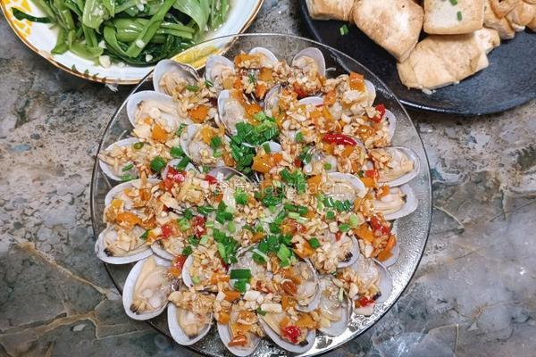 蒜蓉粉丝花甲