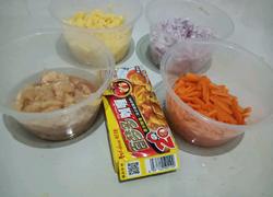 鸡肉胡萝卜盖饭