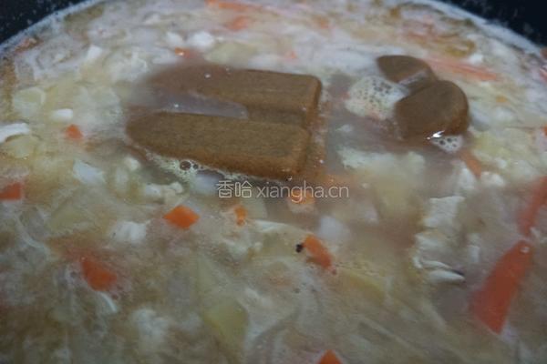 鸡肉胡萝卜盖饭的做法图解4