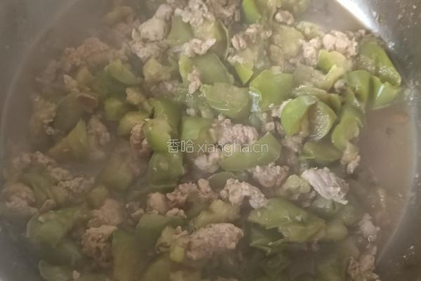肉沫炖茄子的做法图解9