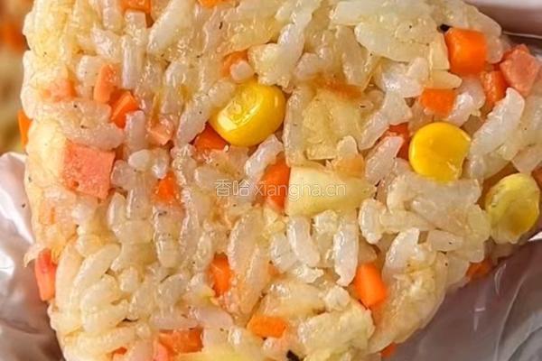 黑松露芝士饭团的做法图解5