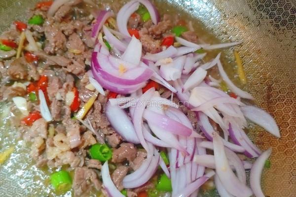 双椒牛肉的做法图解5