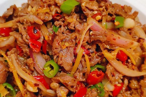 双椒牛肉的做法图解7