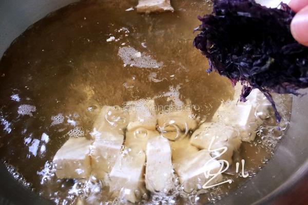 菠菜豆腐汤的做法图解10