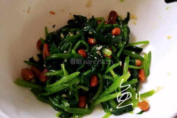 果仁菠菜的做法图解10