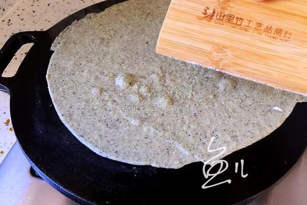 黑豆煎饼的做法图解7