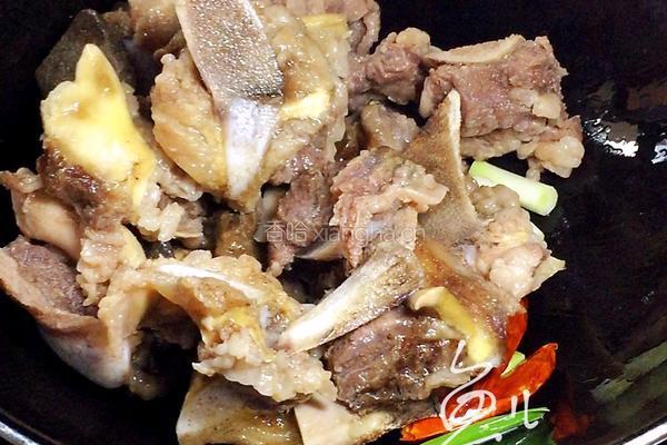 红烧牛翅排的做法图解8