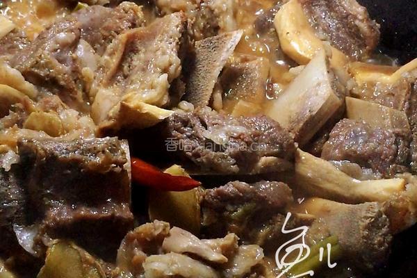 红烧牛翅排的做法图解15
