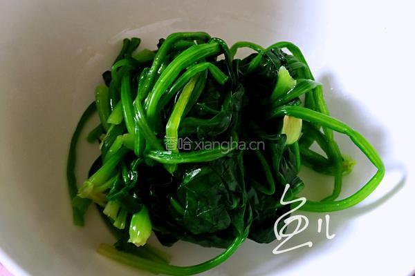 鸡蛋炒菠菜的做法图解3