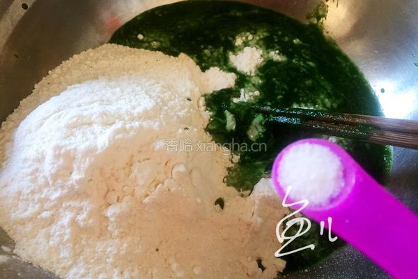 菠菜鸡蛋面的做法图解4