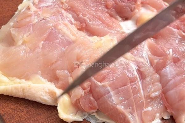 冷吃鸡肉卷的做法图解2