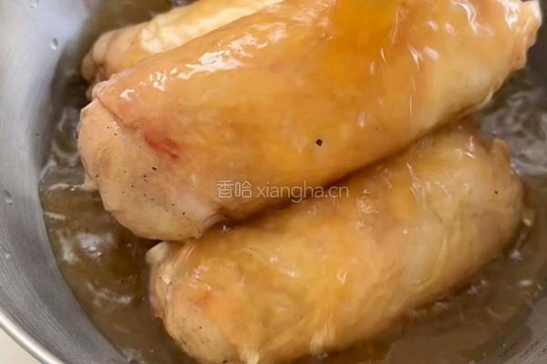 冷吃鸡肉卷的做法图解7