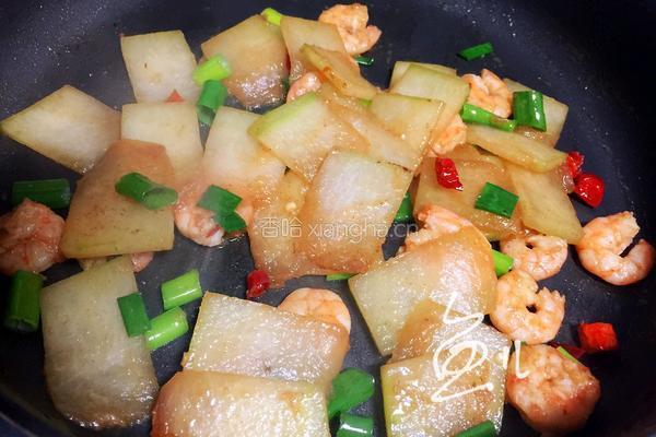 冬瓜炒虾仁的做法图解13