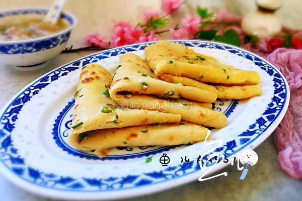 葱香鸡蛋饼的做法图解10