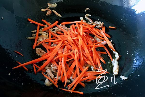 豆芽炒韭菜的做法图解8