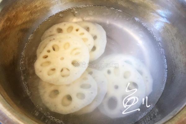 莲藕炒肉片的做法图解5