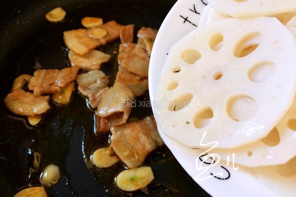 莲藕炒肉片的做法图解11