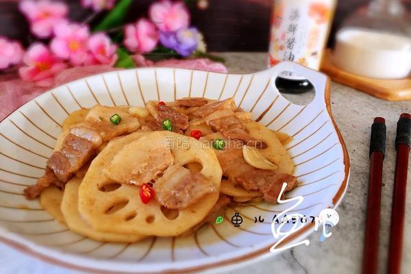 莲藕炒肉片的做法图解14