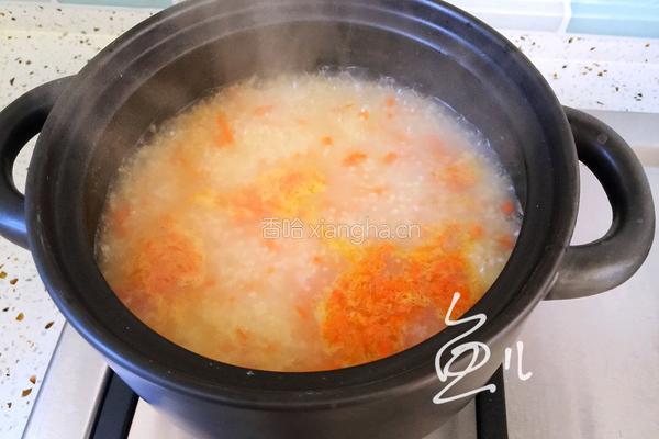 胡萝卜小米粥的做法图解16