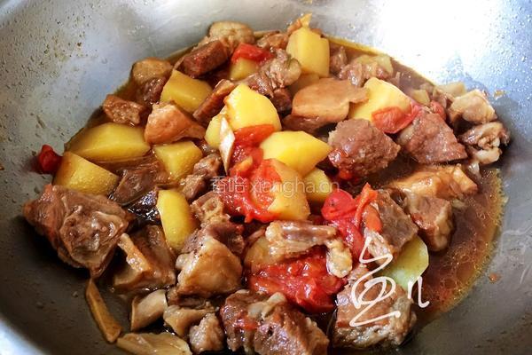 番茄土豆炖牛腩的做法图解15