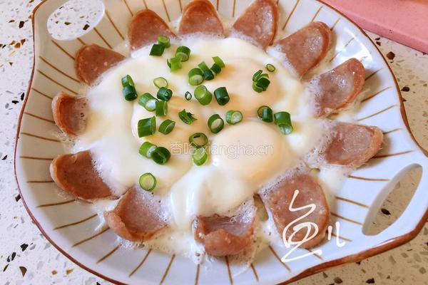 香肠蒸蛋的做法图解8