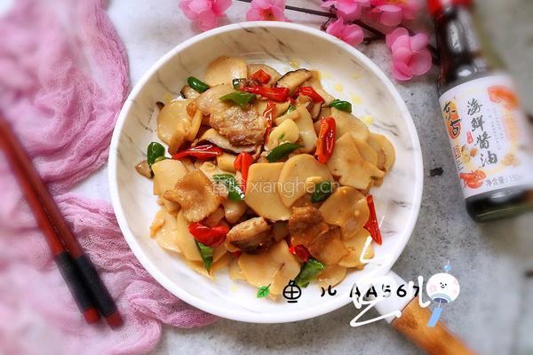 杏鲍菇炒肉片的做法图解15
