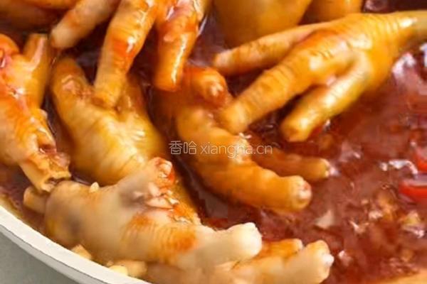 韩式酱香辣鸡爪的做法图解7