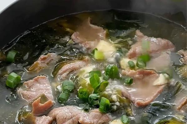 海带牛肉汤的做法图解8