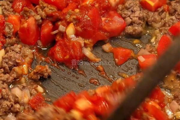 黑松露番茄肉酱土豆饼的做法图解4