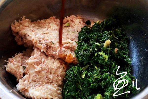 猪肉荠菜水饺的做法图解7