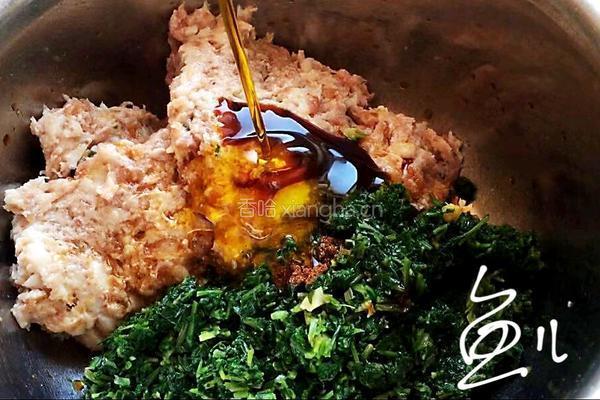 猪肉荠菜水饺的做法图解11