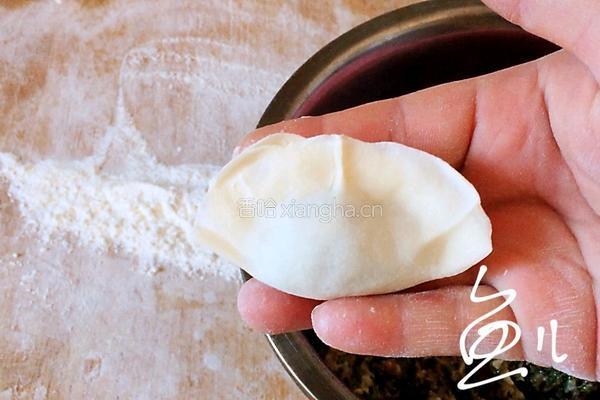 猪肉荠菜水饺的做法图解19