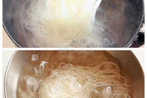加拿大北极虾百香果凉面的做法图解4