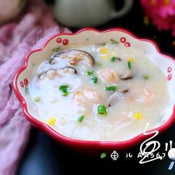 鲜虾砂锅粥的做法[图]