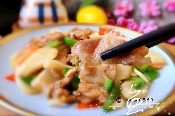 山药炒肉片的做法图解16