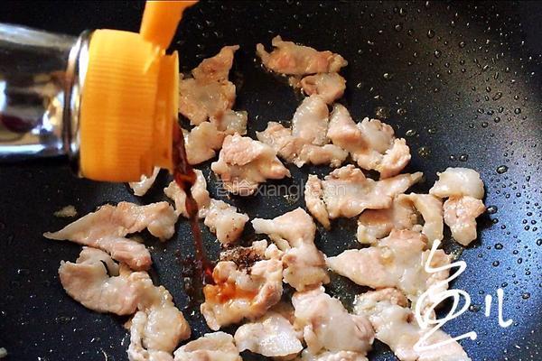 山药炒肉片的做法图解11