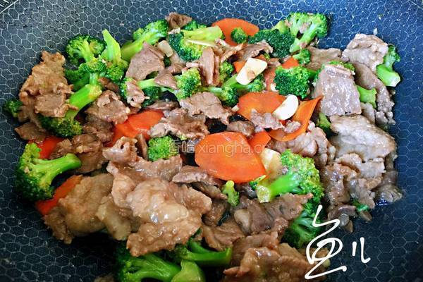 西兰花炒牛肉的做法图解20