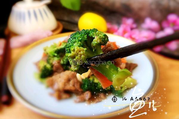 西兰花炒牛肉的做法图解21