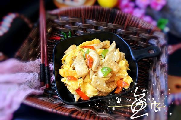 鸡蛋炒豆腐