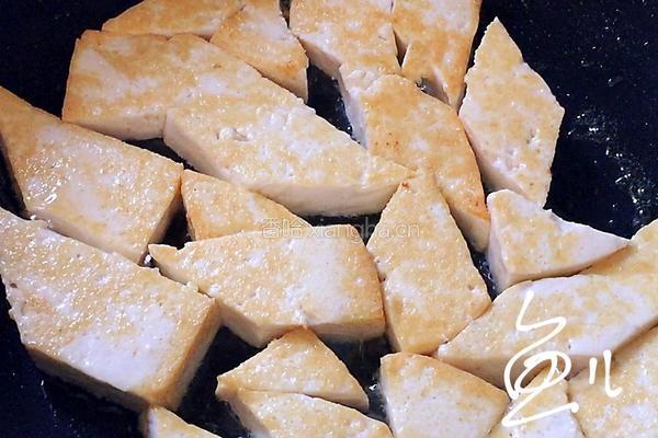 鸡蛋炒豆腐的做法图解6