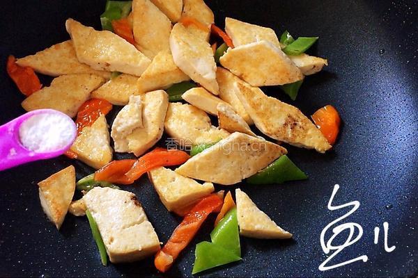 鸡蛋炒豆腐的做法图解13