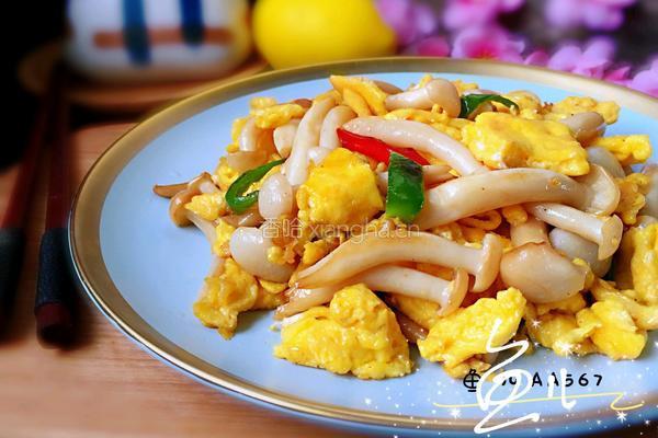 白玉菇炒鸡蛋的做法图解16