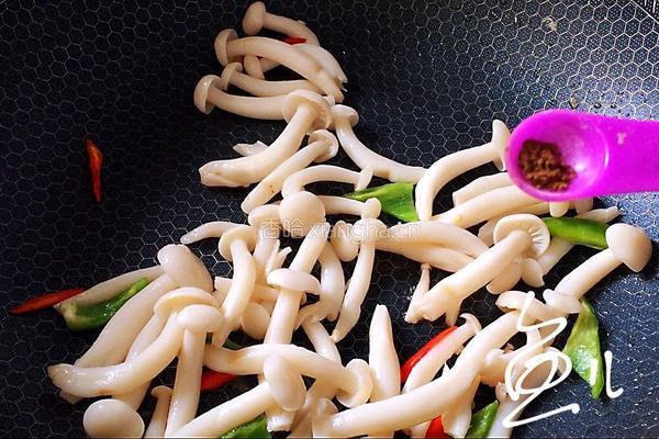 白玉菇炒鸡蛋的做法图解11