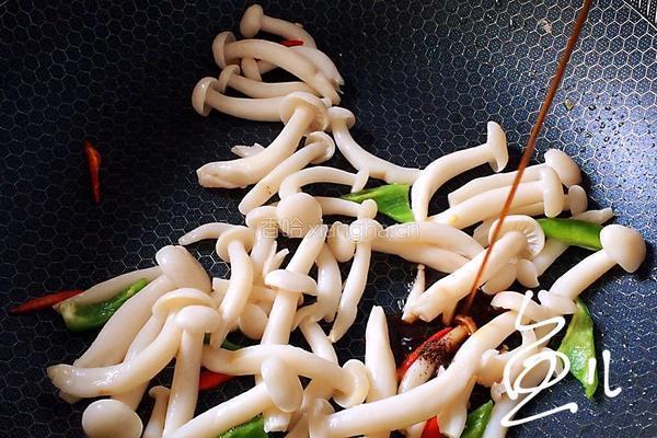 白玉菇炒鸡蛋的做法图解12